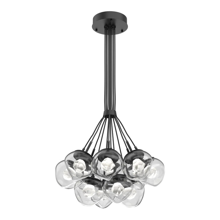 Luna Cluster Bloom by Hammerton Studio – 12 Lights in Matte Black