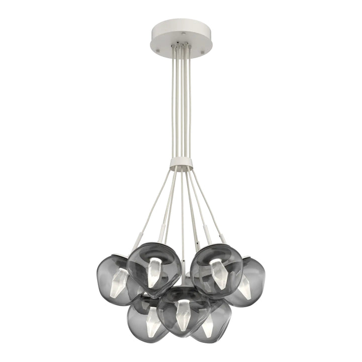 Luna Cluster Bloom by Hammerton Studio – 9 Lights in Salt White