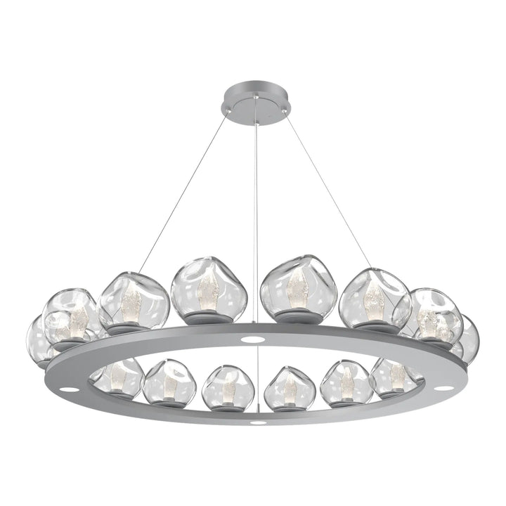 Luna Ring Chandelier by Hammerton Studio – Large in Classic Silver