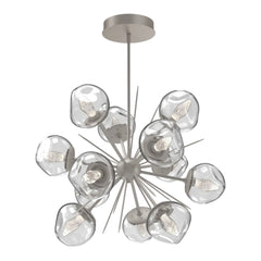 Luna Starburst Chandelier by Hammerton Studio – Medium in Beige Silver