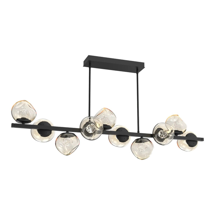 Luna Twisted Branch Chandelier by Hammerton Studio – 10 Lights in Matte Black