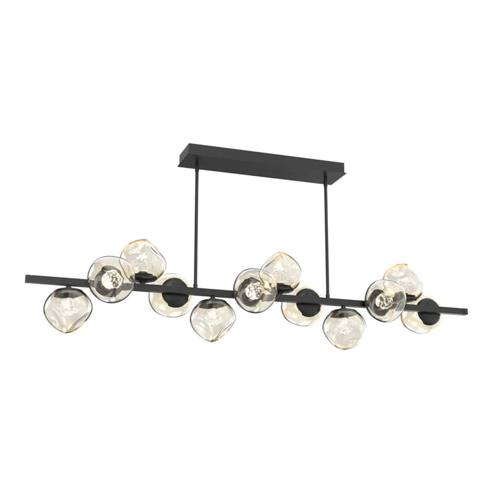 Luna Twisted Branch Chandelier by Hammerton Studio – 12 Lights in Matte Black
