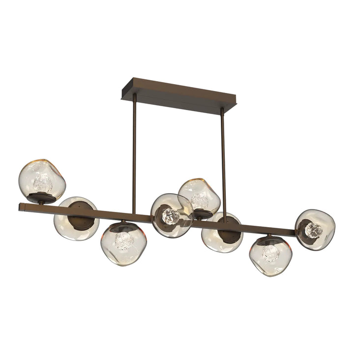 Luna Twisted Branch Chandelier by Hammerton Studio – 8 Lights in Flat Bronze