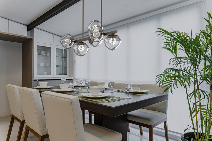 Luna Twisted Branch Chandelier by Hammerton Studio in a styled interior