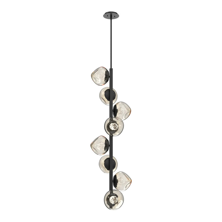 Luna Twisted Vine Chandelier by Hammerton Studio – 8 Lights in Matte Black