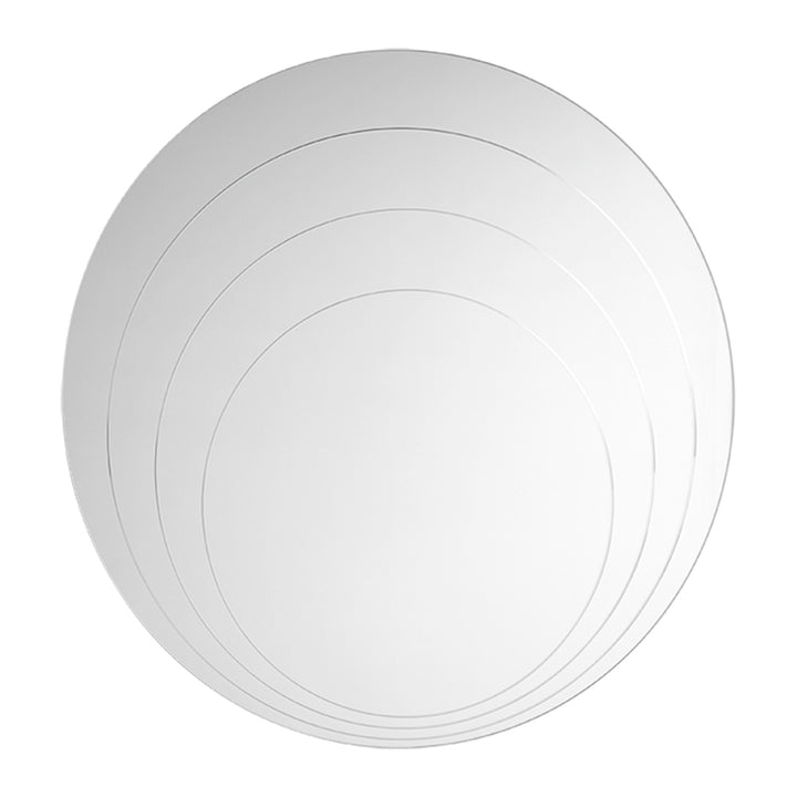 Lune Round Mirror by Connubia, white background
