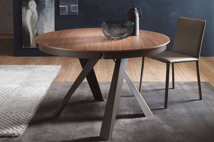 Lunette Hard Leather Dining Chair