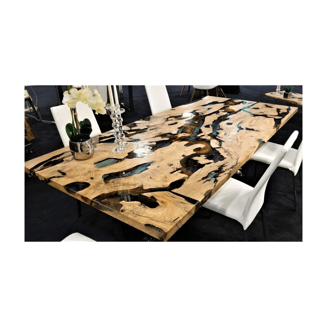 Luxury Olive Wood Dining Table Arditi Collection