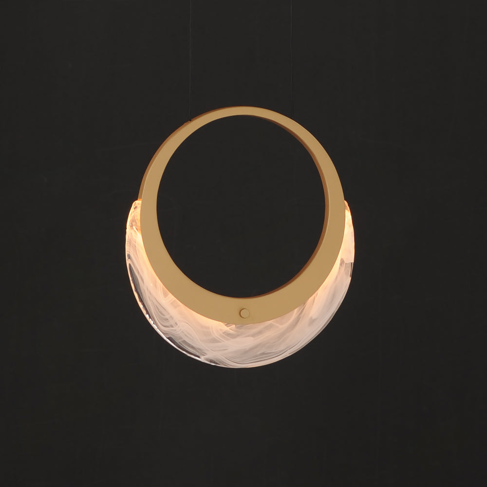 Lyra 1-Light LED Pendant by ET2 Lighting, styled view 1