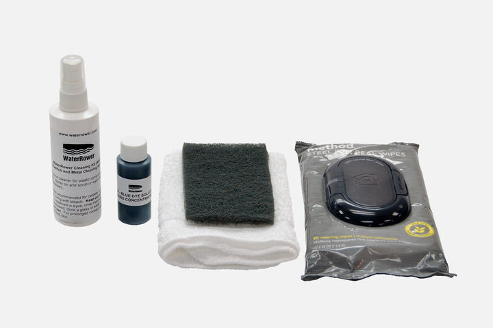 WaterRower M1 Cleaning Kit on white background