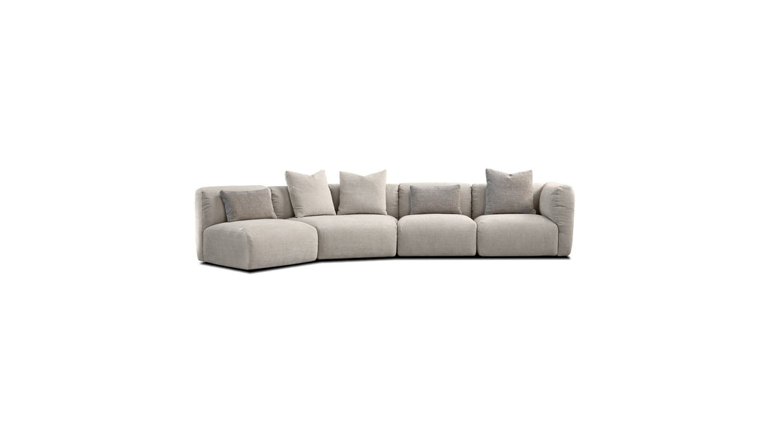MAARTEN RAF Sectional in Desert Taupe