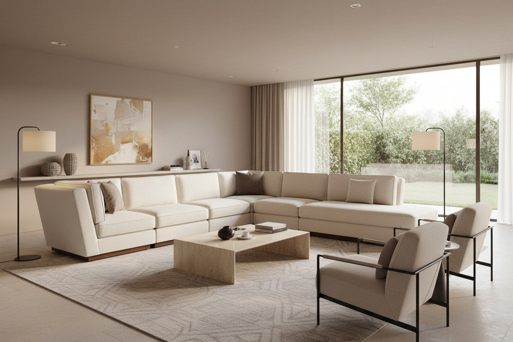 Madison 6- Piece Modular Sectional Sectionals Thomas Dawn