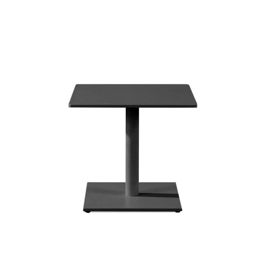 Madison Aluminum Square Side Table by Harbour detail view 2