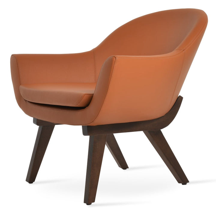 MADISON WOOD LOUNGE ARMCHAIR Soho Concept