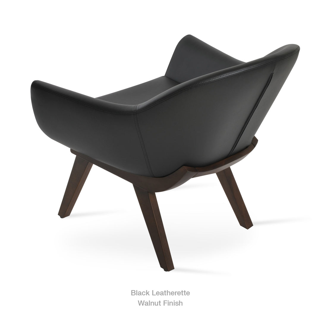 MADISON WOOD LOUNGE ARMCHAIR Soho Concept