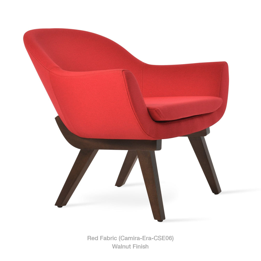 MADISON WOOD LOUNGE ARMCHAIR Soho Concept