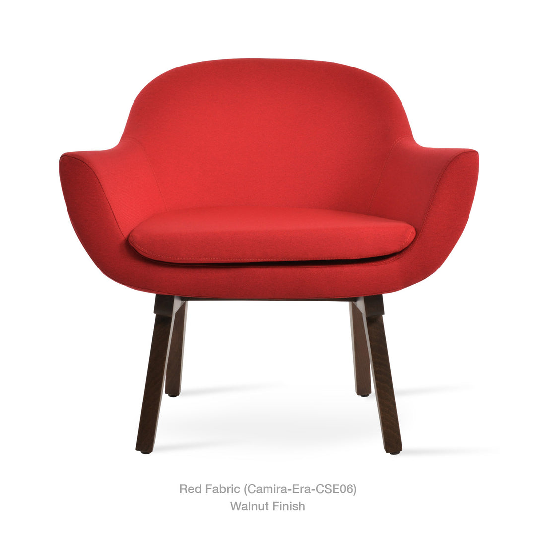 MADISON WOOD LOUNGE ARMCHAIR Soho Concept