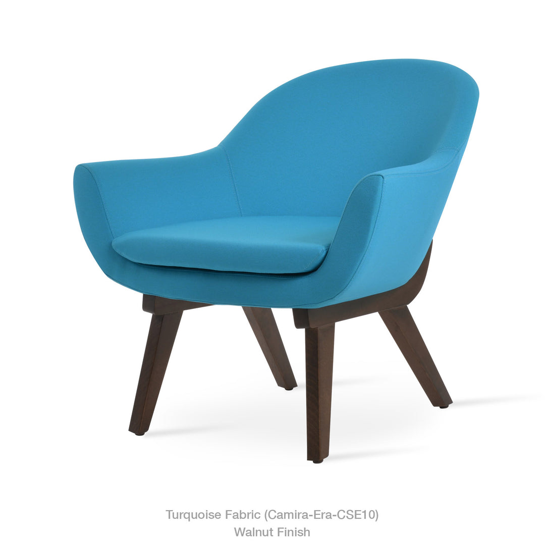 MADISON WOOD LOUNGE ARMCHAIR Soho Concept