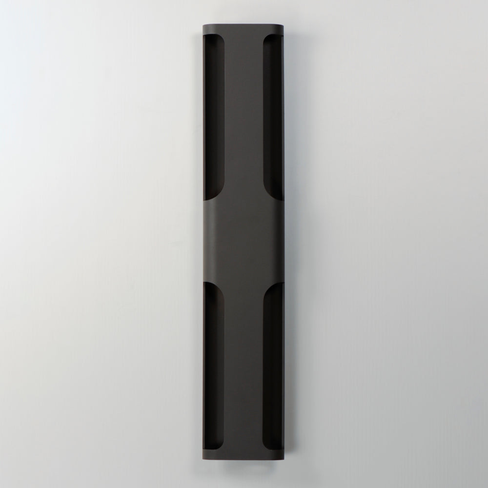Maglev 33" LED Outdoor Wall Sconce by ET2 Lighting, styled view 1