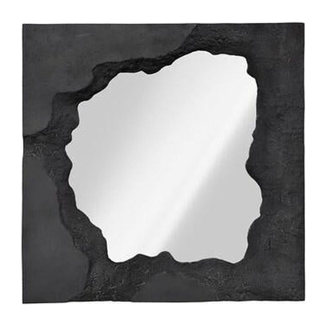 Magma Mirror, Charcoal Stone Phillips Collection