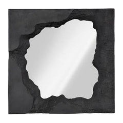 Magma Mirror, Charcoal Stone Phillips Collection