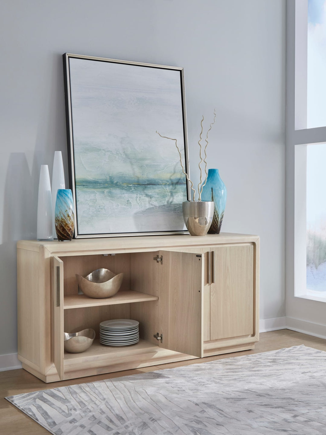 Magnolia Four Door Sideboard in Daffodil — lifestyle photo