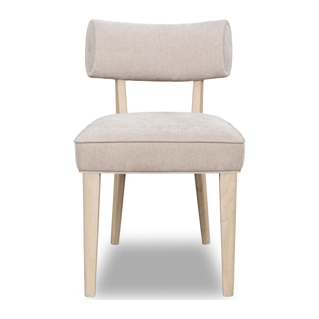 Magnolia Upholstered Dining Chair by Modus in Brown Sugar Chenille — product view on a white background