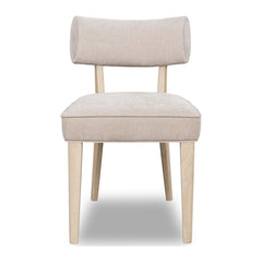 Magnolia Upholstered Dining Chair by Modus in Brown Sugar Chenille — product view on a white background