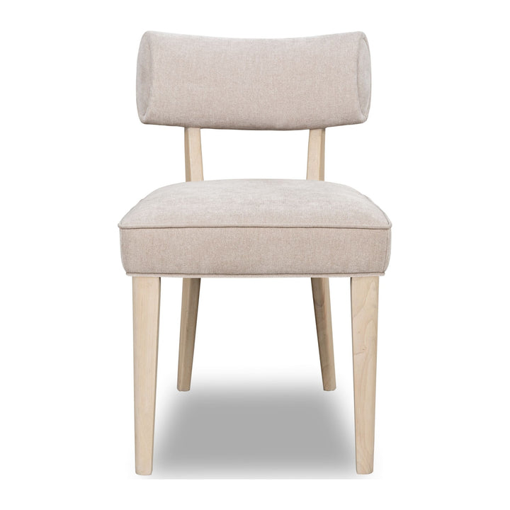 Magnolia Upholstered Dining Chair by Modus in Brown Sugar Chenille — product view on a white background