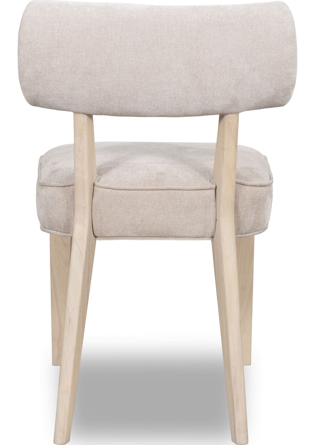 Magnolia Upholstered Dining Chair in Brown Sugar Chenille — product view on a white background