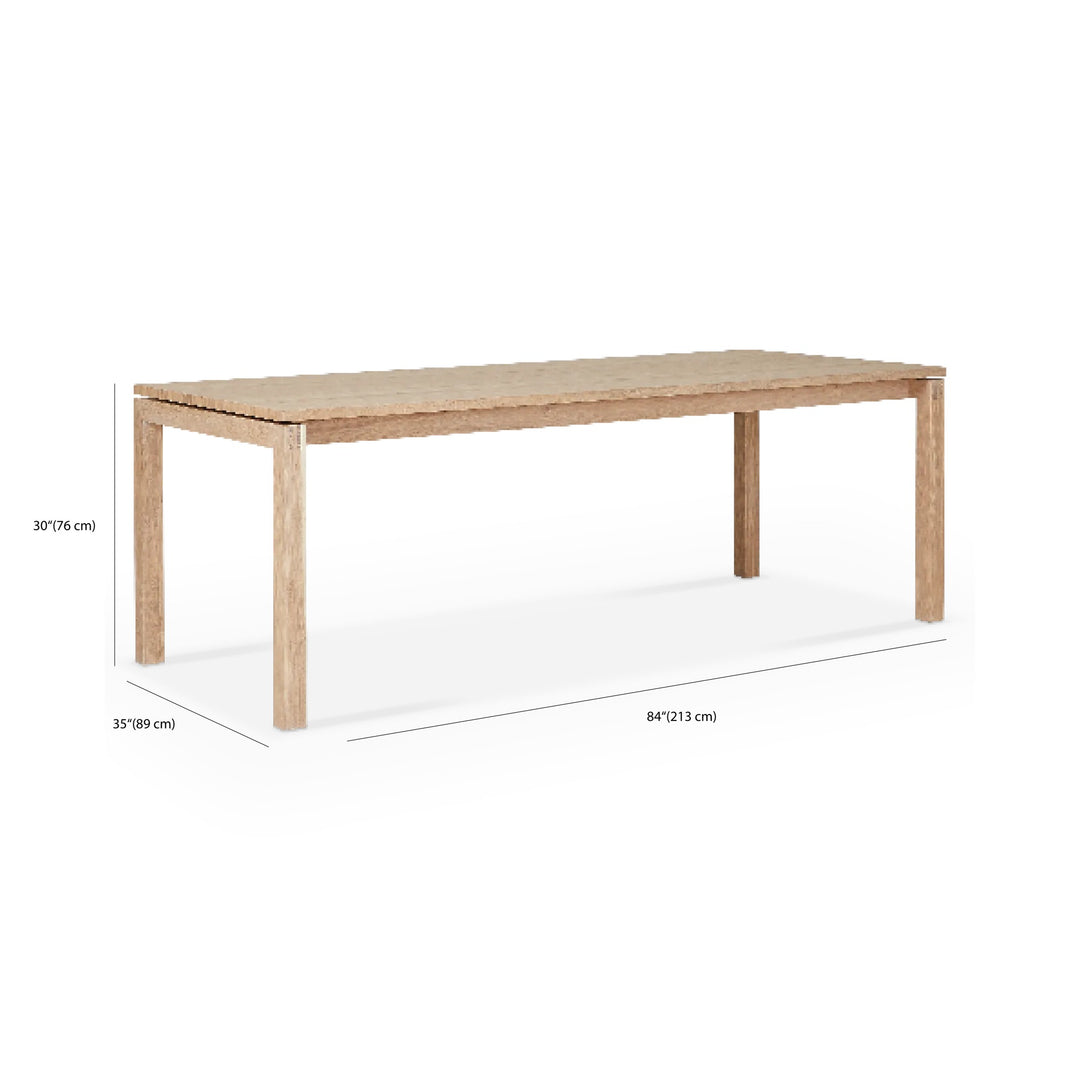 Mali Dining Table — dimensions