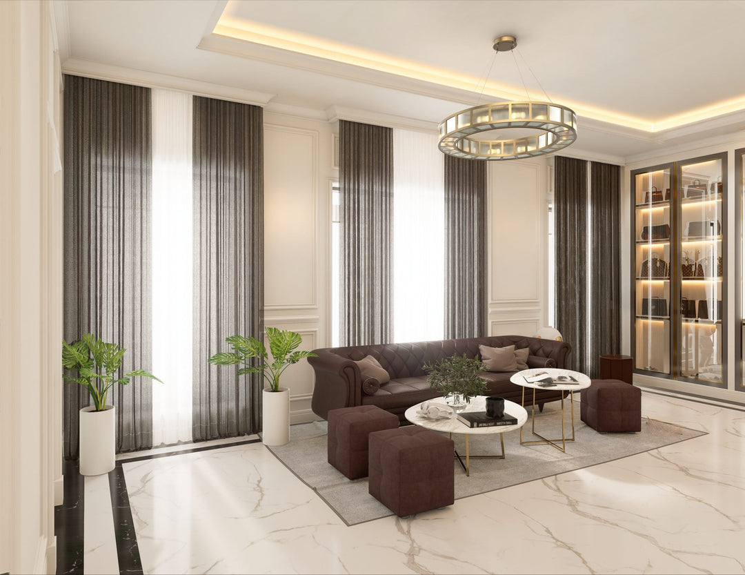 Manhattan Ring Chandelier by Hammerton Studio in a styled interior