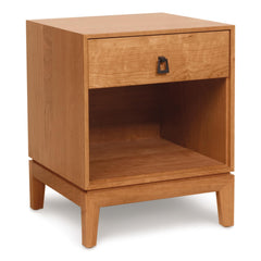 Mansfield 1-Drawer Enclosed Shelf Nightstand Copeland Furniture