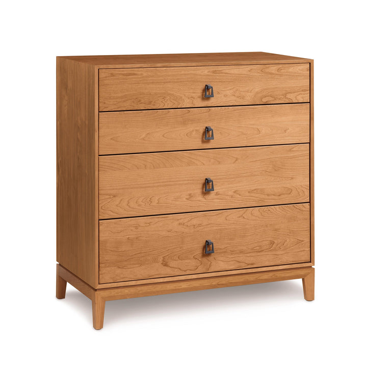 Mansfield 4-Drawer Chest in natural cherry