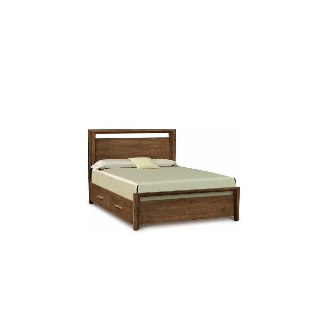 Mansfield 49-inch Storage Bed in Walnut Copeland Furniture