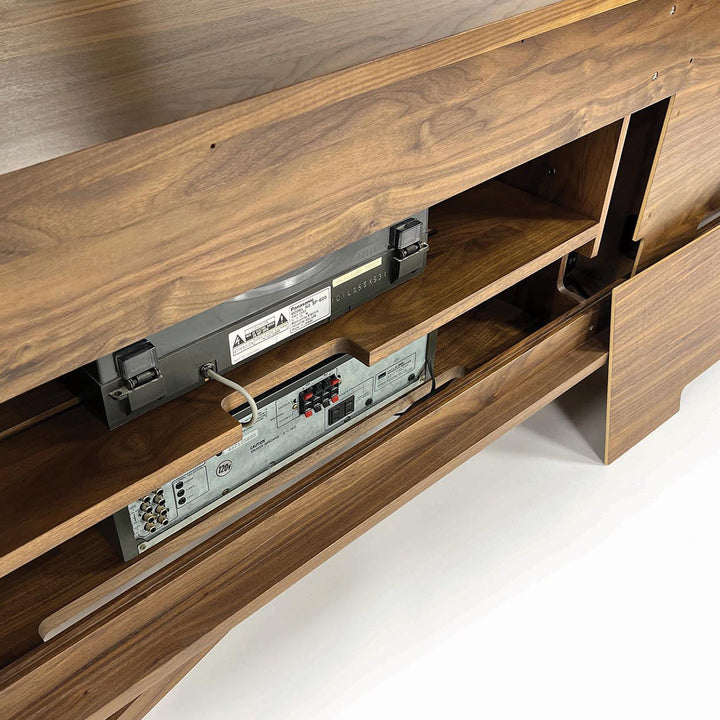 Mansfield media cabinet rear cable management