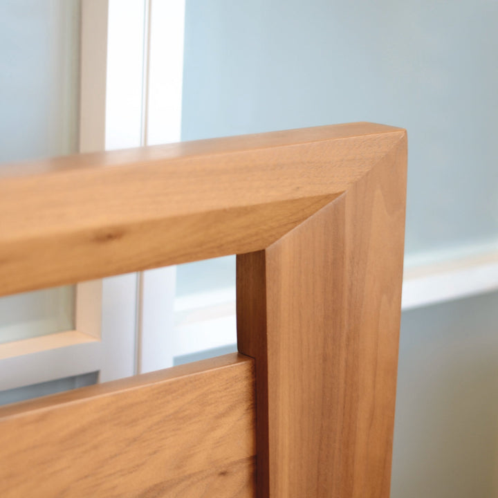 Mansfield Platform Bed headboard detail