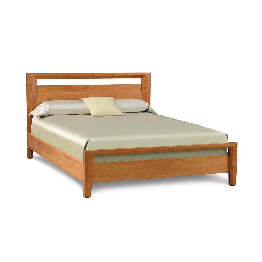 Mansfield Platform Bed in natural cherry