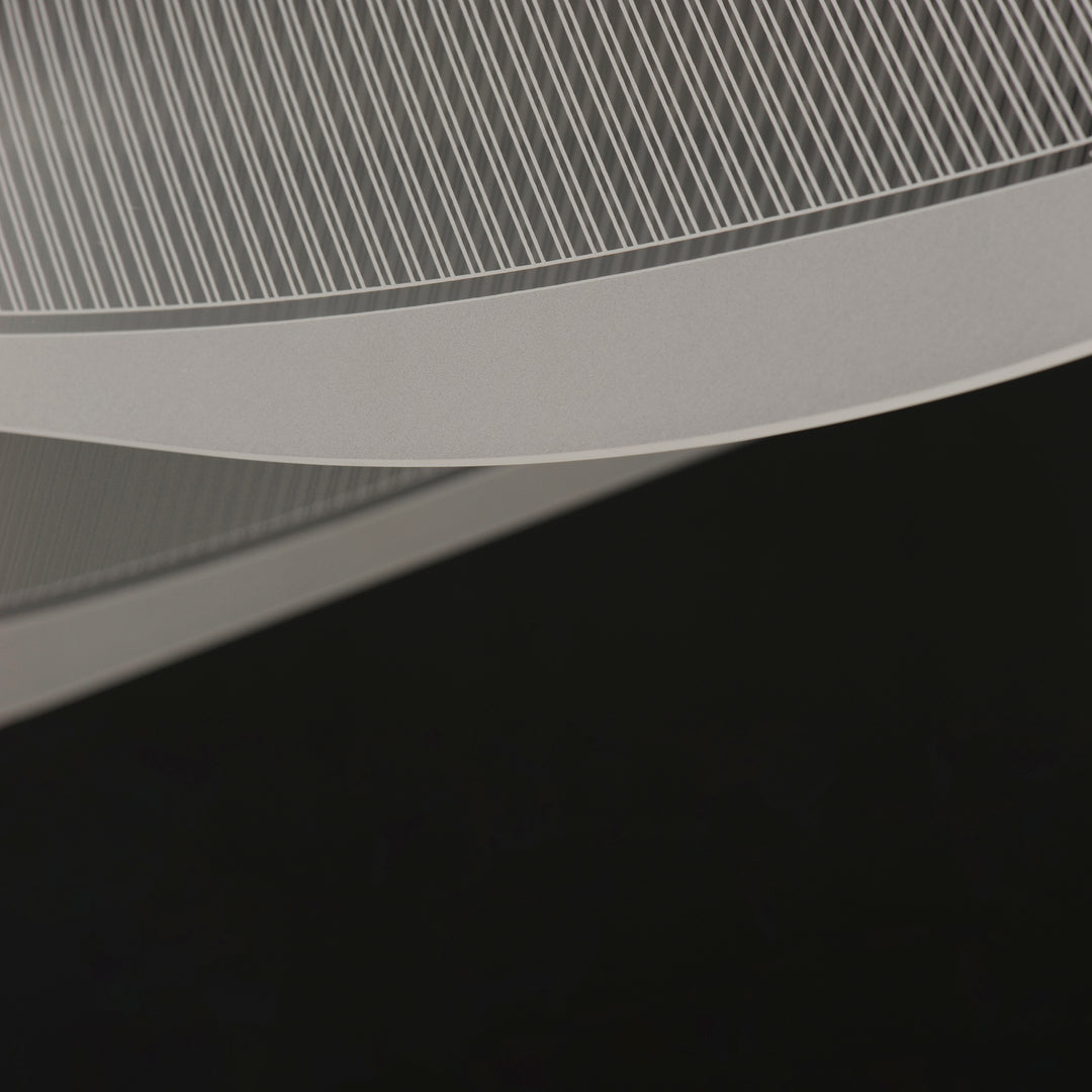 Manta 70" LED Linear Pendant by ET2 Lighting, styled view 4