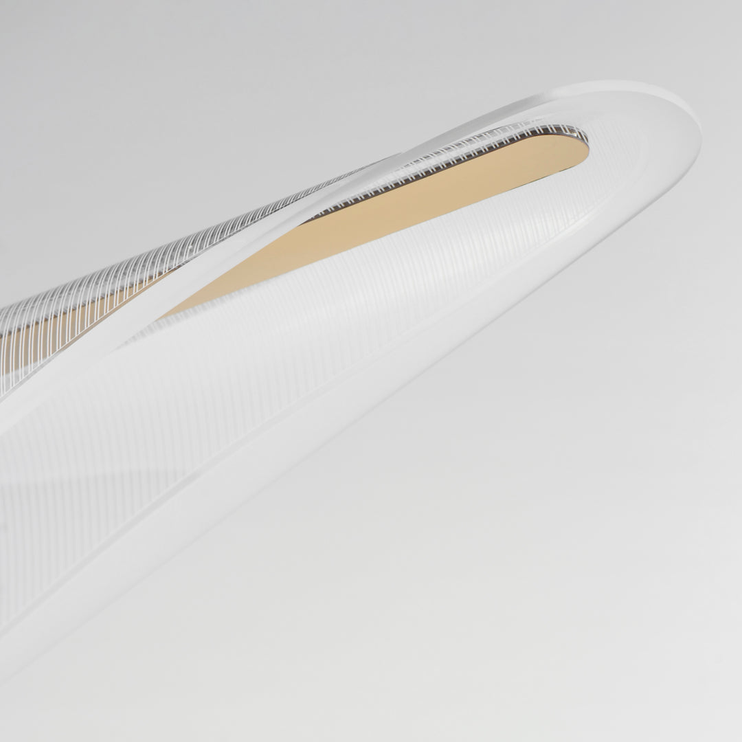 Manta 70" LED Linear Pendant by ET2 Lighting, styled view 8