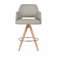 Marash Arm Pyramid MW Swivel Stool by Soho Concept