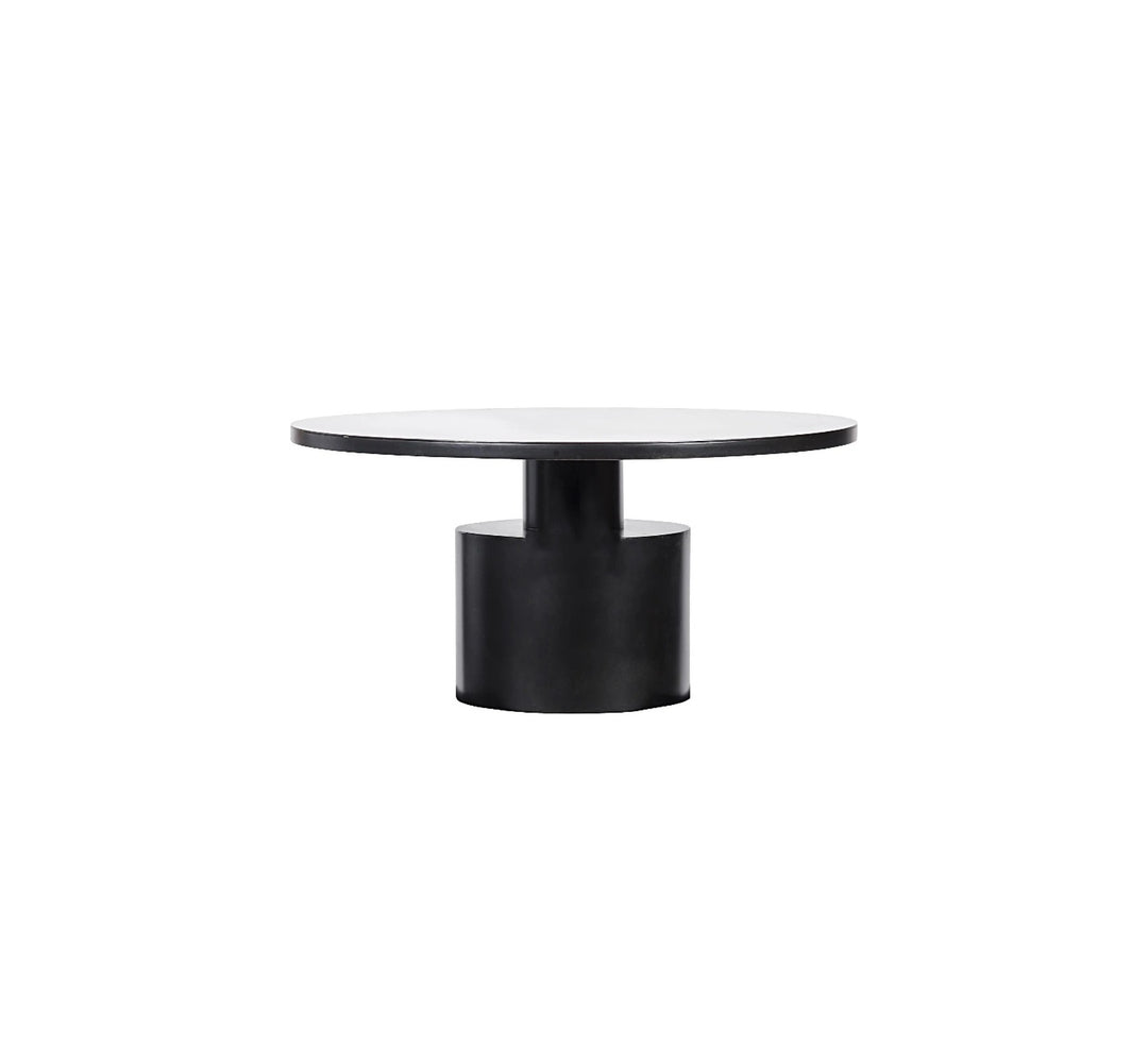 Marlow Round Dining Table Round Dining Tables Noir
