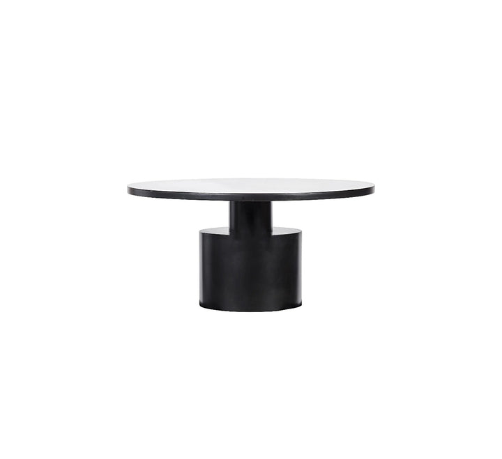 Marlow Round Dining Table Round Dining Tables Noir