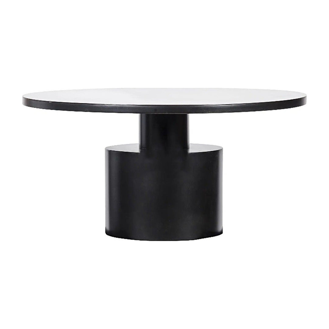 Marlow Round Dining Table Noir