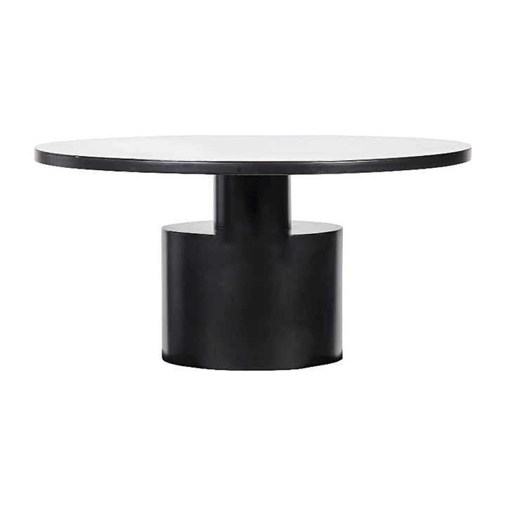 Marlow Round Dining Table Noir