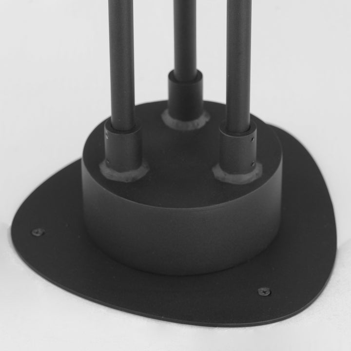 Marsh 12-24V 3-Light Garden LED Light by ET2 Lighting, styled view 4