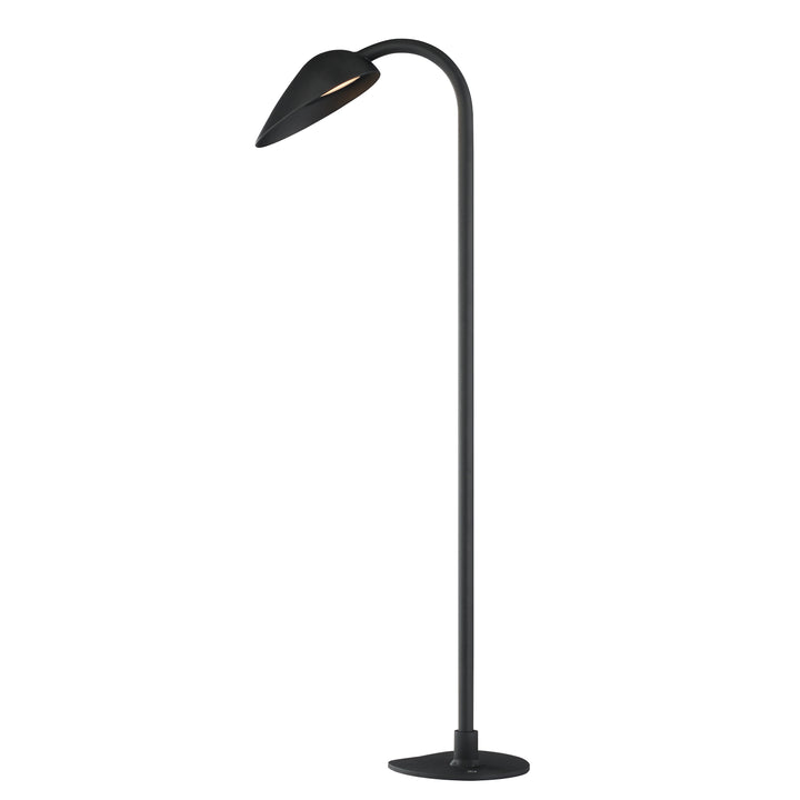 Marsh 12-24V LED Garden Light by ET2 Lighting in Black, front view