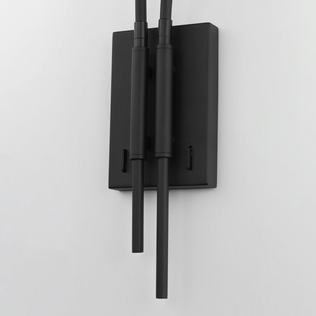 Marsh 2-Light LED Wall Sconce by ET2 Lighting, styled view 4