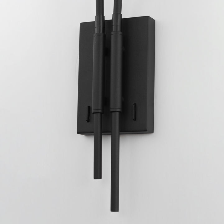 Marsh 2-Light LED Wall Sconce by ET2 Lighting, styled view 4