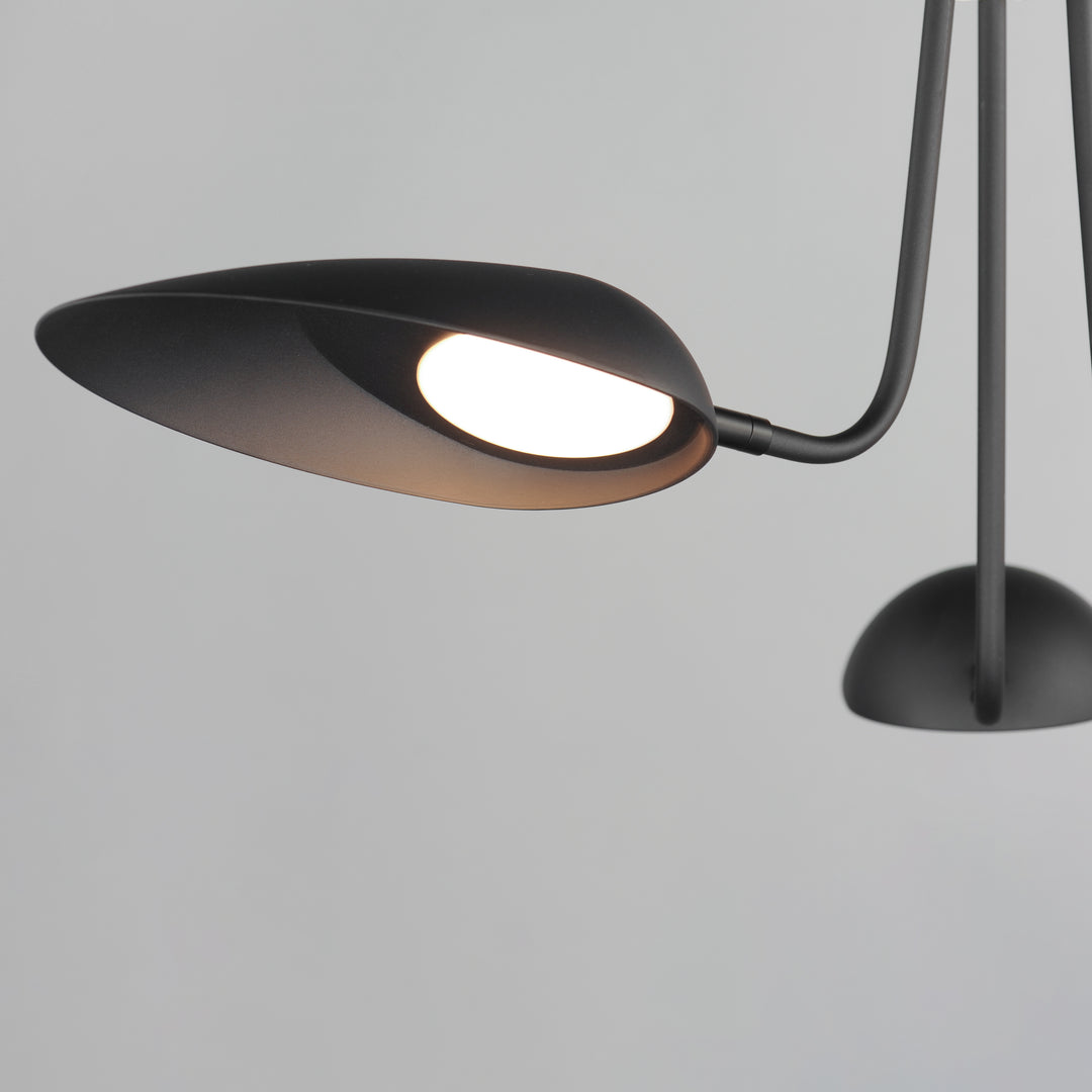 Marsh 3-Light LED Pendant by ET2 Lighting, styled view 2